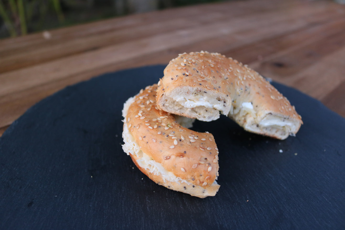 Halbe Bagels - Tête de Moine I Frischkäse