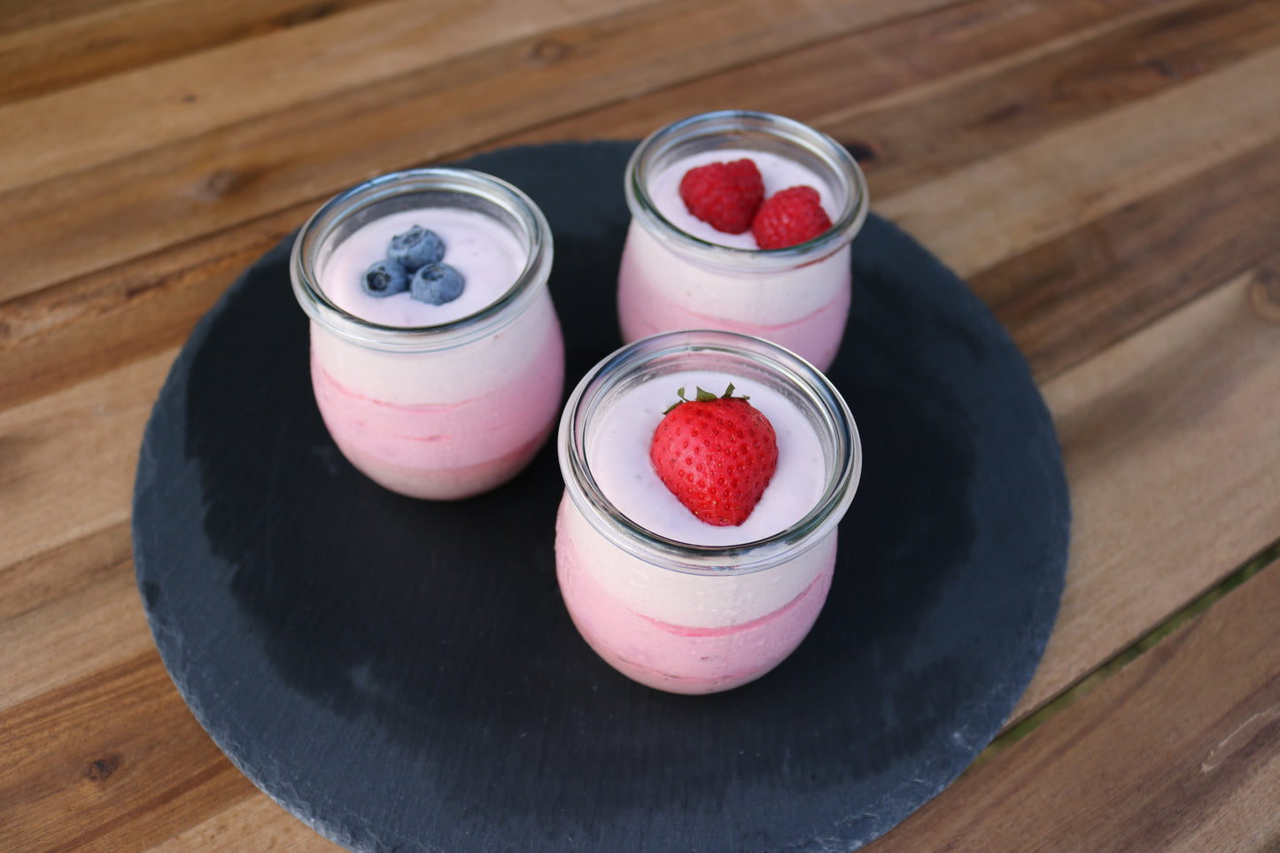 Desserts - Drei-Beeren-Quark