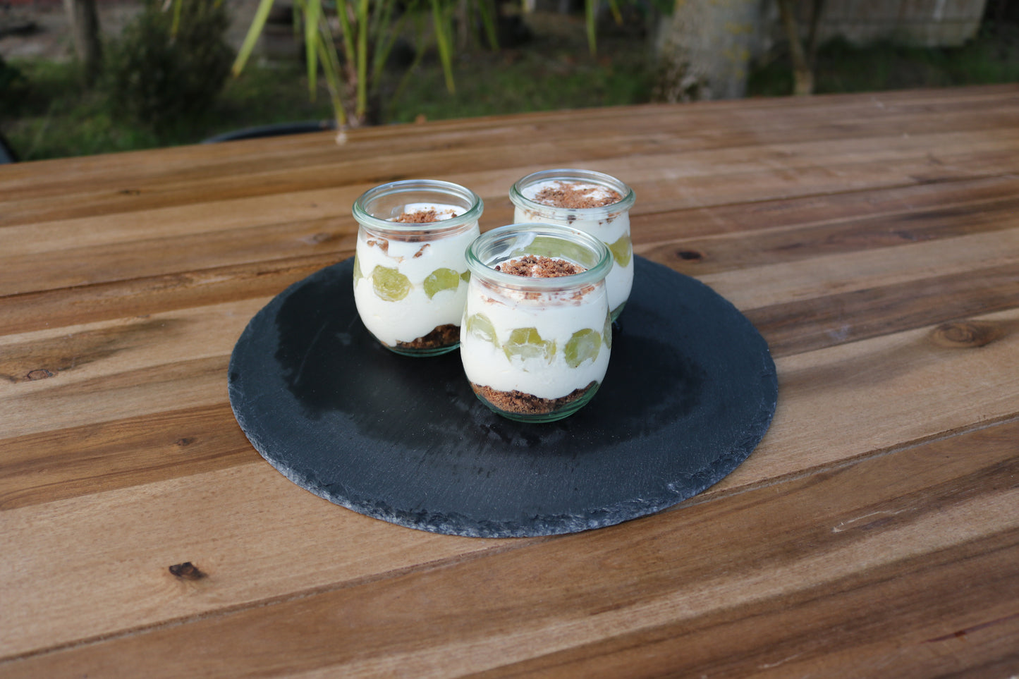 Desserts - Cookie Creme I Trauben