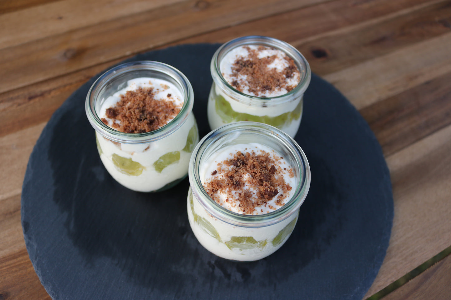 Desserts - Cookie Creme I Trauben