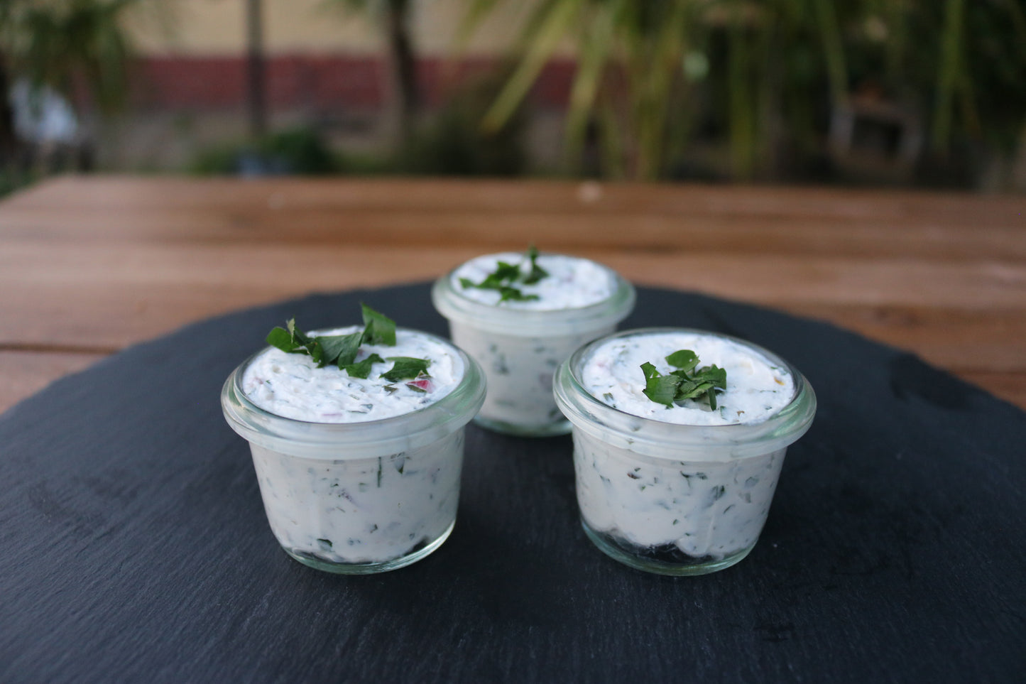 Hausgemachte Dips - Kräuterfrischkäse