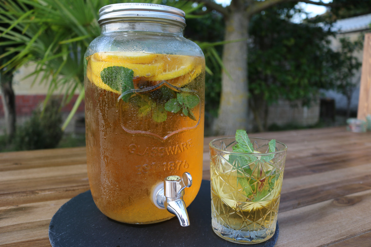 Bild von Homemade Lemonades - Grüntee I Zitrone I Minze 1L
