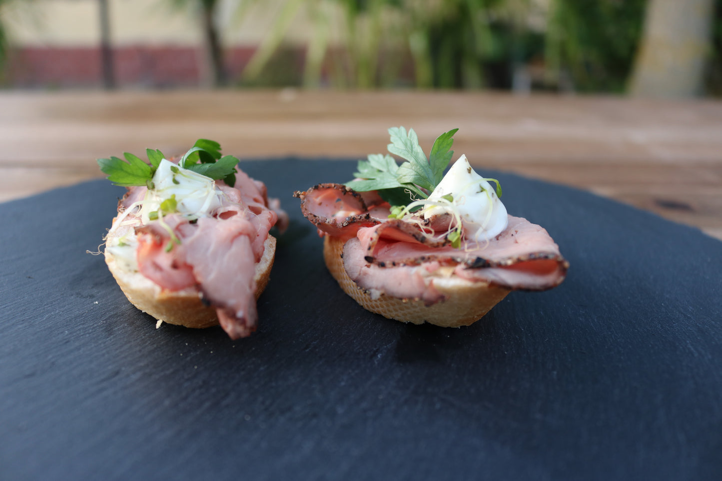 Canapes - Roastbeef I Remoulade