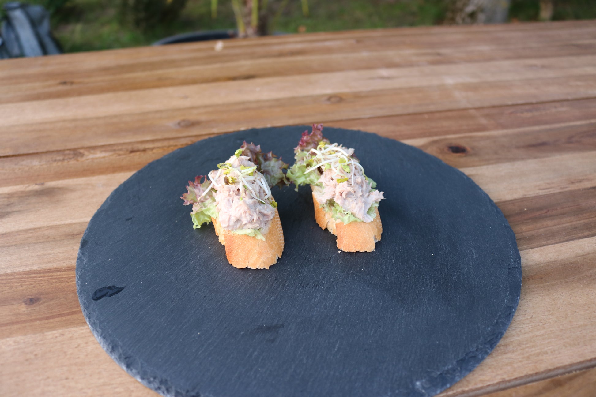 Bild von Canapes - Thunfisch I Salat
