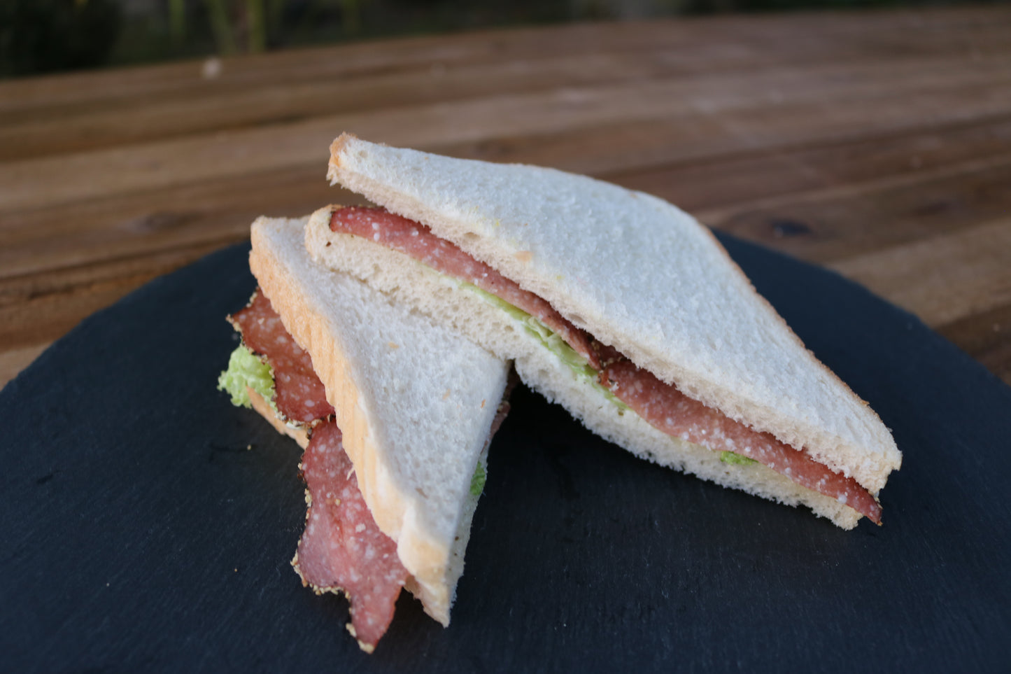 Bild von Sandwiches - Salami I Remoulade I Salat