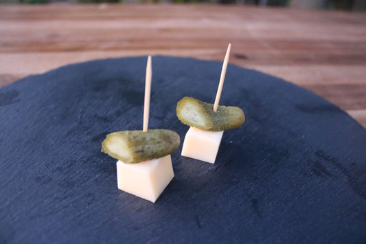 Bild von Spießchen - Gouda I Cornichons